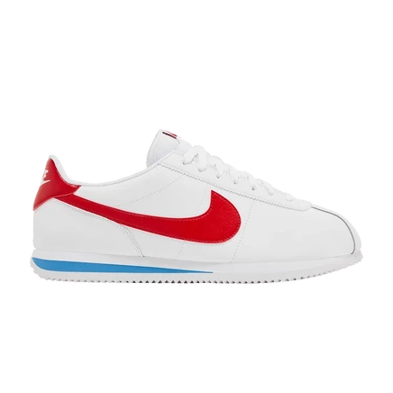 Кроссовки nike cortez forrest gump 2024, белые