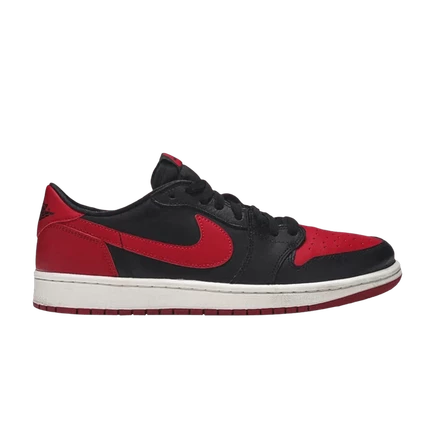 Кеды Air Jordan 1 Retro Low OG Banned, черные