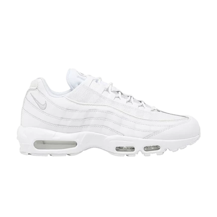 Кроссовки Nike Air Max 95 Triple White, белые