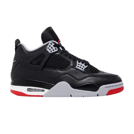 Кроссовки Air Jordan 4 Bred Reimagined, черные