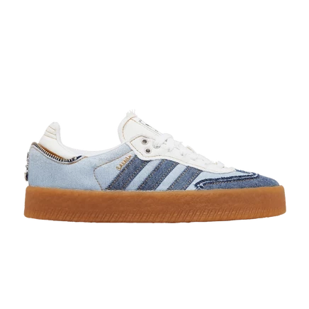 Женские кроссовки atmos x adidas Sambae Denim, синие