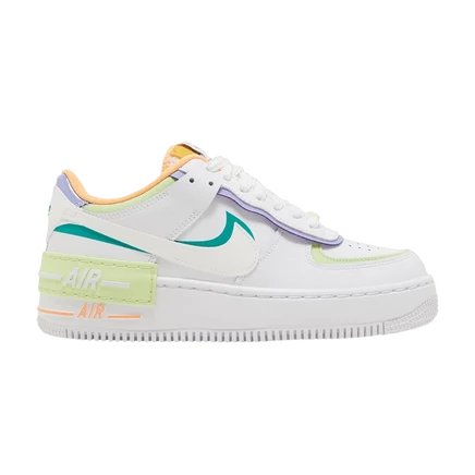 Кроссовки Nike Wmns Air Force 1 Shadow 'White многоцветные' белого цвета