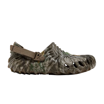 Сабо Crocs Pollex Clog Edge Camo, коричневые