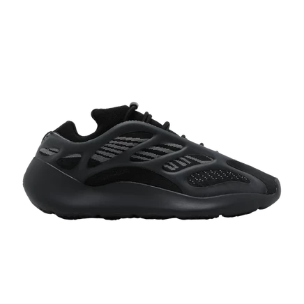 Кроссовки Adidas Yeezy 700 V3, черные с люминесцентным эффектом
