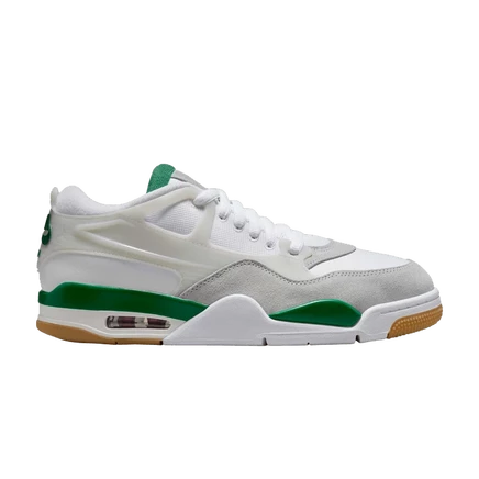 Кроссовки Air Jordan 4 RM, бело-зеленые