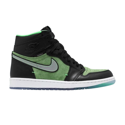 Кроссовки Air Jordan 1 High Zoom Zen Green, зеленые