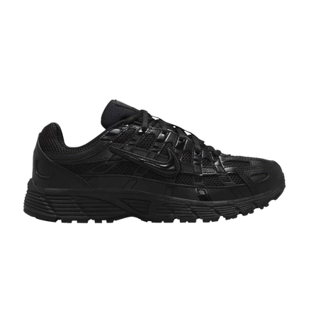 Детские кроссовки Nike P-6000 GS «Triple Black», черные