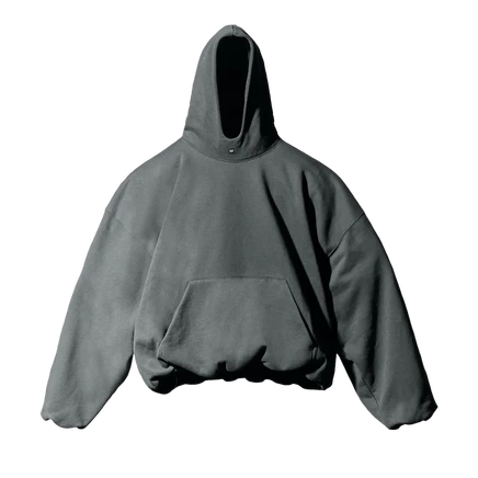 Худи Yeezy GAP Engineered by Balenciaga «Logo», темно-зеленое