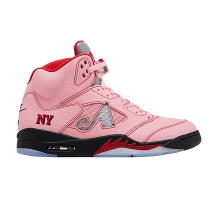 Кроссовки Air Jordan Jordan 5 Retro «Boro» Awake NY, розовые