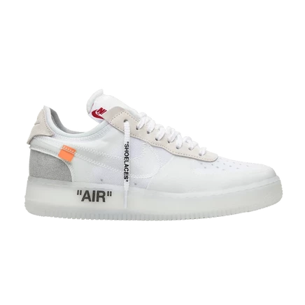 Кроссовки Nike Off-White Air Force 1 Low The Ten, белые
