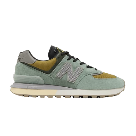 Кроссовки New Balance 574 Legacy x Stone Island, светло-зеленые