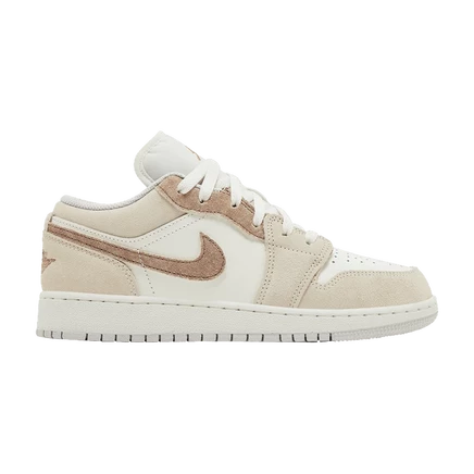 Детские кроссовки Air Jordan 1 Low SE, кремовые