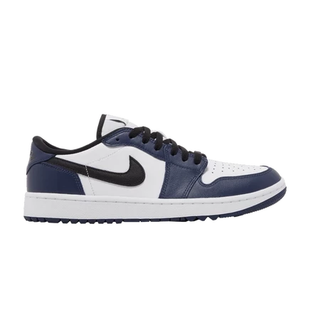 Кроссовки Air Jordan 1 Low Golf «Midnight Navy», белые