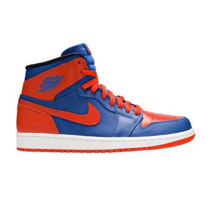 Кроссовки Air Jordan 1 в стиле ретро с высокой посадкой 'Knicks' синего цвета