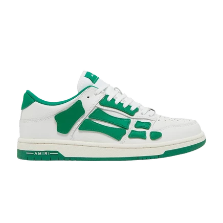 Верх Amiri Skel Низкий 'White Green' белый