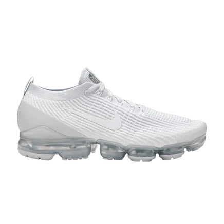 Кроссовки Nike Air VaporMax Flyknit 3 Pure Platinum, белые