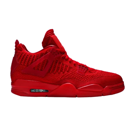 Мужские кроссовки Air Jordan 4 Retro Flyknit, красные