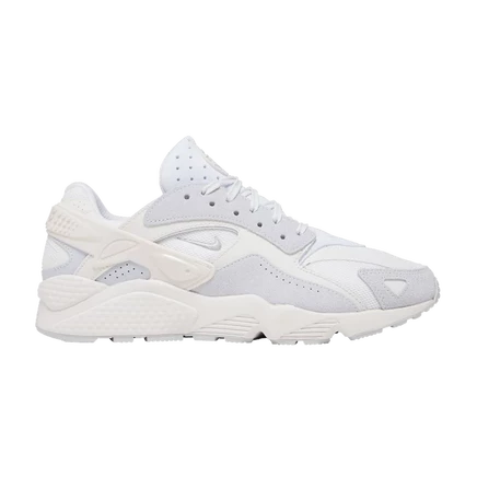 Кроссовки Nike Air Huarache Runner с сеткой и замшевыми накладками, кремовые