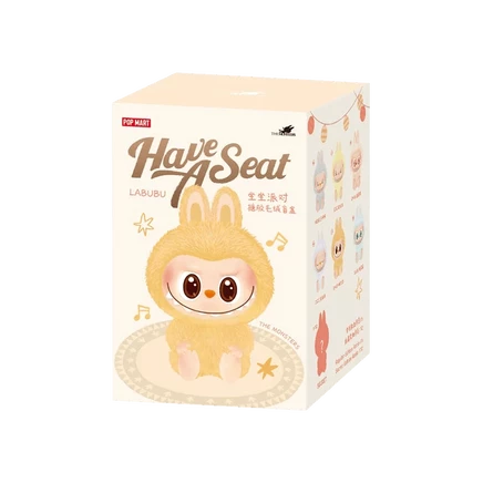 Фигурка POP MART Labubu «Monsters Have a Seat» в слепой коробке, разноцветная