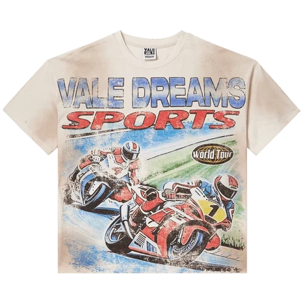 Мужская футболка Vale Forever Motocroxxx, кремовая
