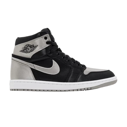 Женские кроссовки Air Jordan 1 Retro Satin Shadow, серые