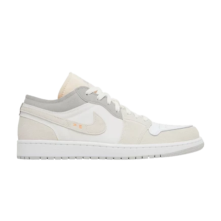 Кроссовки Air Jordan 1 Low SE Craft Inside Out, белые