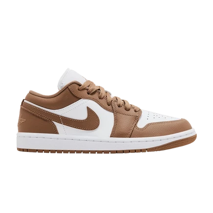Женские кроссовки Air Jordan 1 Low Archaeo Brown, коричневые