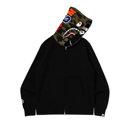 Мужское худи BAPE Crazy Face, черное
