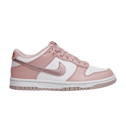 Детские кроссовки Nike Dunk Low GS «Pink Glaze», розовые