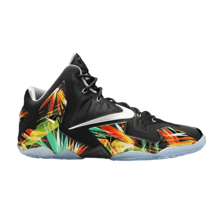 Кроссовки Nike LeBron 11 Everglades, черные