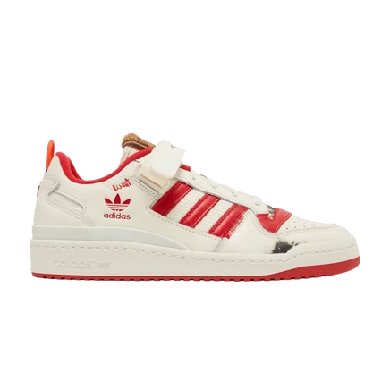Кроссовки Adidas Forum Low x Home Alone, красные
