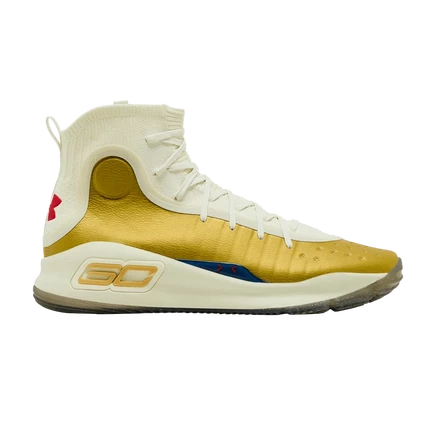 Кроссовки Under Armour Curry 4 Retro Champions Mindset, кремовые