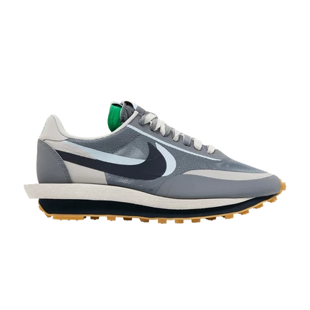 Кроссовки sacai x CLOT x Nike LDWaffle Kiss Of Death 2, серые