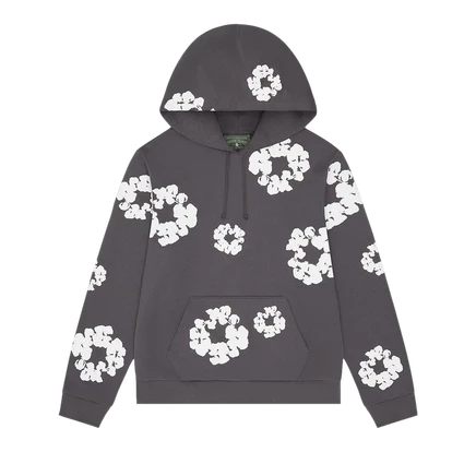 Мужское худи Denim Tears Cotton Wreath, серое