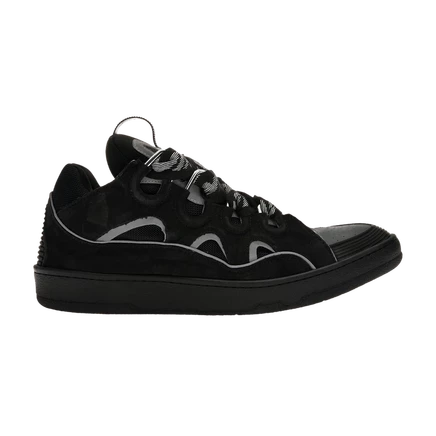 Кроссовки Lanvin Curb, черно-серые