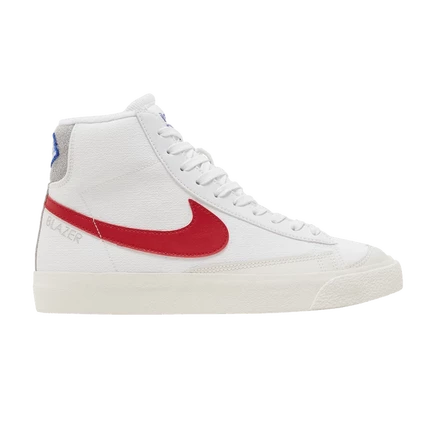 Детские кроссовки Nike Blazer Mid ′77 «Athletic Club», белые