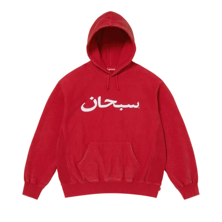 Мужская худи Supreme Arabic Logo, красная