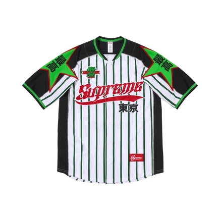 Футболка-джерси Supreme Stars «Stripe», белая