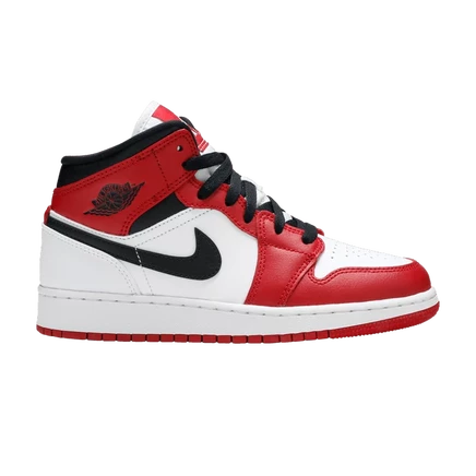 Кроссовки для детей Air Jordan 1 Mid «Chicago», красные
