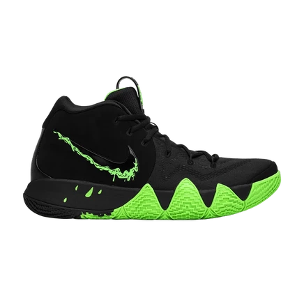 Кроссовки Nike Kyrie 4 Halloween, черно-зеленые