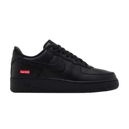 Кроссовки Nike Air Force 1 Low Box Logo, черные