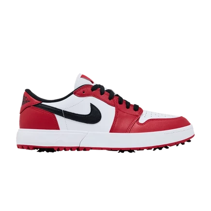 Мужские кроссовки Air Jordan 1 Low Golf Chicago, красные
