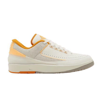 Кроссовки Air Jordan 2 Retro Low «Melon Tint», белые