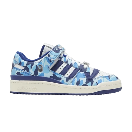 Мужские кроссовки adidas Forum Low 84 BAPE, синие