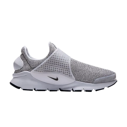 Женские кроссовки nike sock dart metro grey, серые