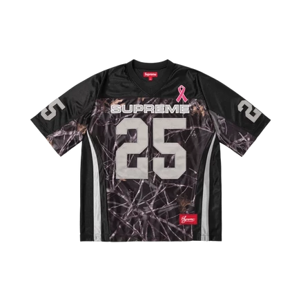 Футболка-джерси Supreme Breast Cancer Awareness, черная