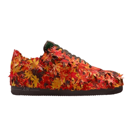 Кроссовки nike air force 1 low lx, оранжевые