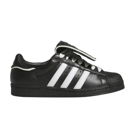 Кроссовки Adidas x Avirex Superstar, черно-белые