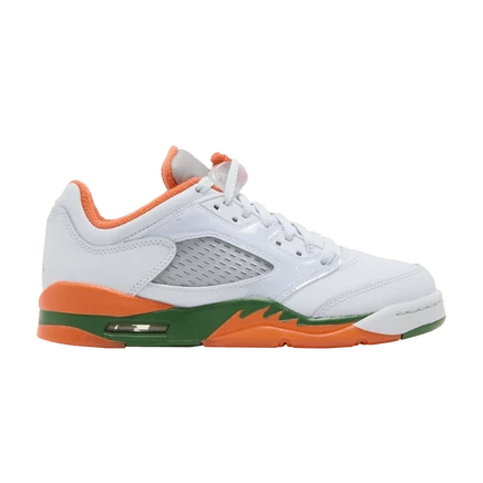 Детские кроссовки Air Jordan 5 Retro Low GS «Hurricanes», серые