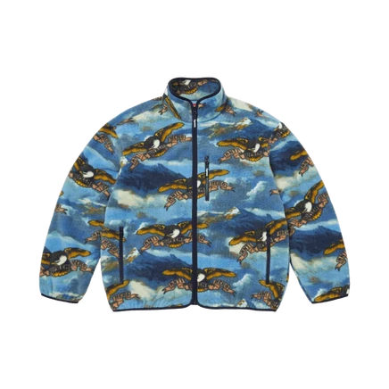 Флисовая куртка Supreme x Antihero, многоцветная